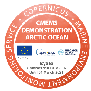 CMEMS IcySea logo