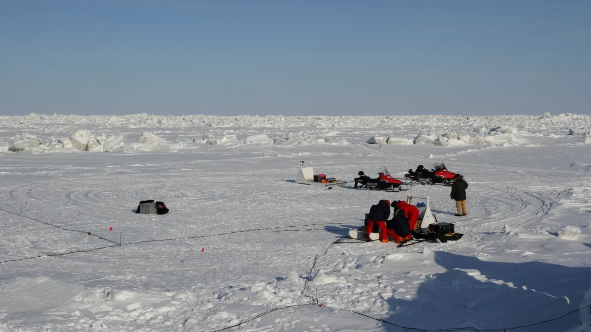 Expedition support from sea-ice experts